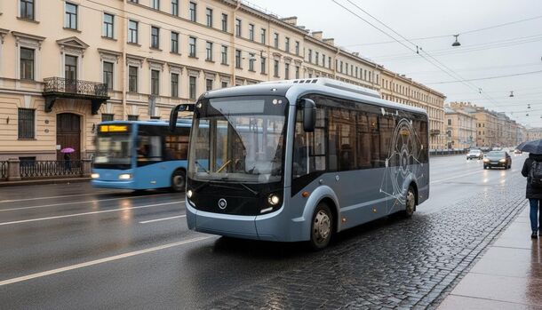 Петербург хотят включить в эксперимент с беспилотными автобусами