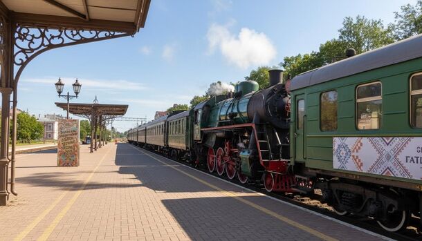 Ретропоезд на выходных повезёт петербуржцев на фестиваль этно-музыки в Гатчину