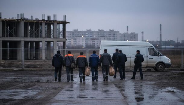 На стройке в Кингисеппе нашли семь нелегалов — их выдворят из страны