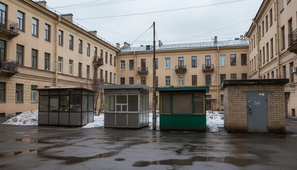 Тысячи киосков во дворах Петербурга могут пойти под снос из-за новых правил