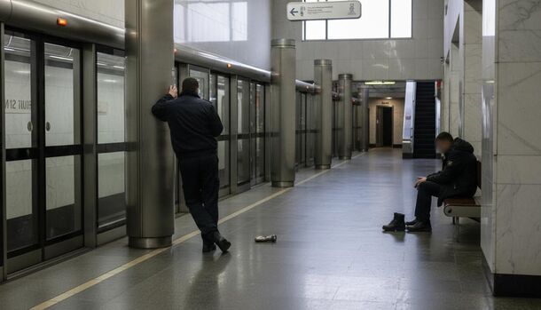 В метро Петербурга пьяная пассажирка ранила ножом сотрудницу Росгвардии