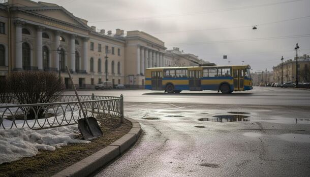 Петербург без сугробов и с плавящимся асфальтом: как потепление изменит город