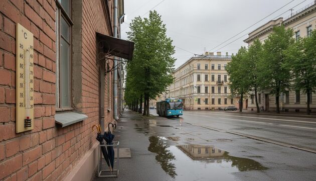После самого холодного дня июля Петербург ждёт потепление до 22 градусов
