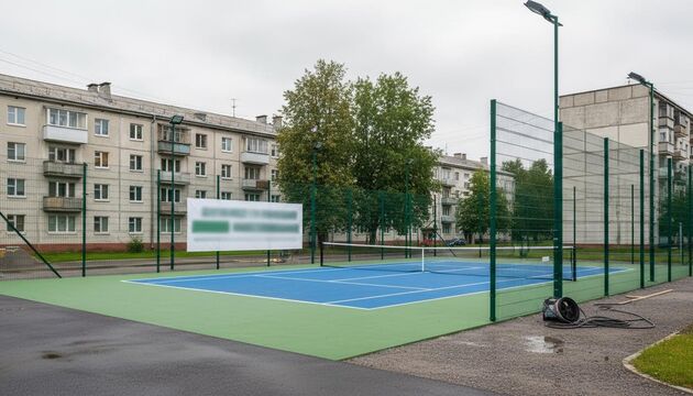 Александр Бублик откроет новый теннисный корт на улице Коммуны 8 августа
