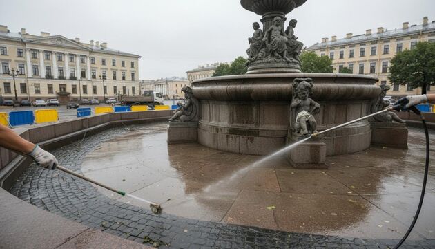 Фонтаны на 13 площадках Петербурга отключат с 27 по 30 июля