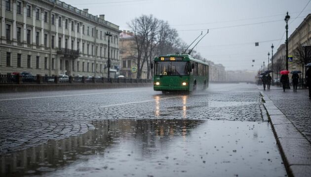 За сутки в Петербурге может выпасть до 30% месячной нормы дождя