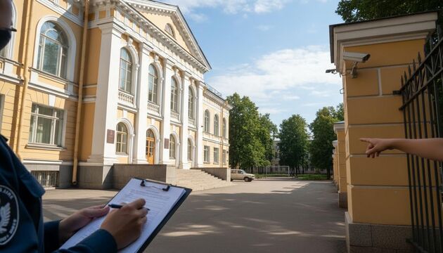 Росгвардия перед 1 сентября проверила охрану 1,2 тысячи школ Петербурга и Ленобласти