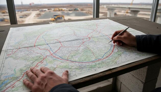 Трассировку КАД-2 под Петербургом снова меняют — маршрут гуляет по карте уже который год