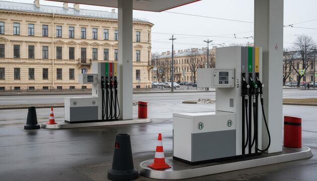 Топливо на петербургских АЗС поступает в штатном режиме, но лимиты на заправках сохраняются