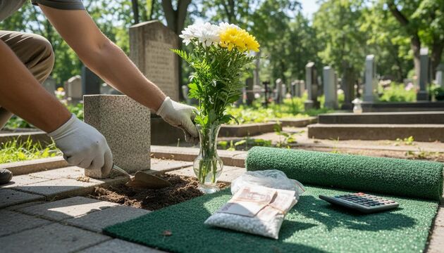 Уборка могил в Петербурге приносит до 150 тысяч в месяц — но налоги мимо