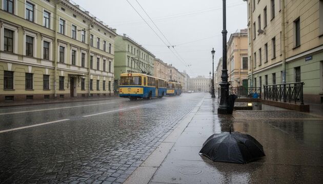 Петербург весь день в воскресенье будет заливать дождём