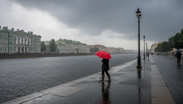 10 сентября Петербург зальют дожди — к вечеру циклон уйдёт