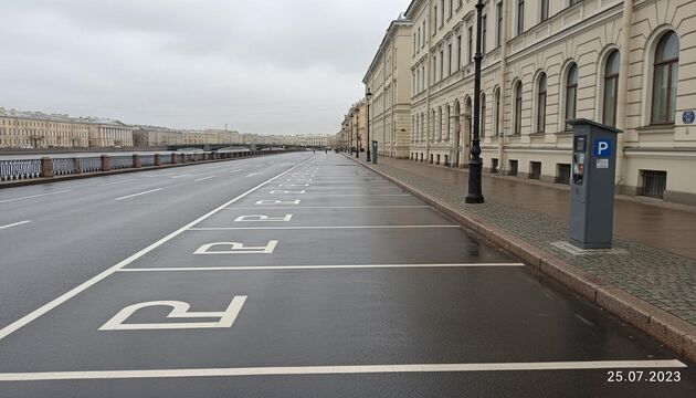 На двух набережных в центре Петербурга откроют больше 250 платных парковочных мест