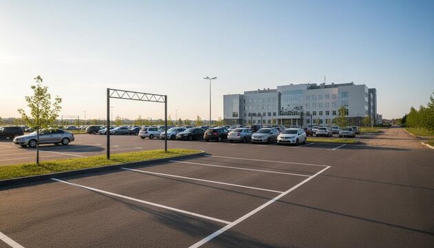 Парковку на 500 мест у медкластера в Песочном оставили бесплатной до конца 2026 года