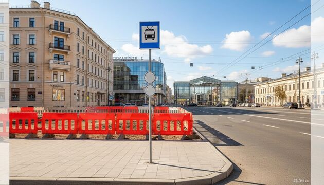 У метро «Старая Деревня» перенесли остановку четырёх троллейбусов