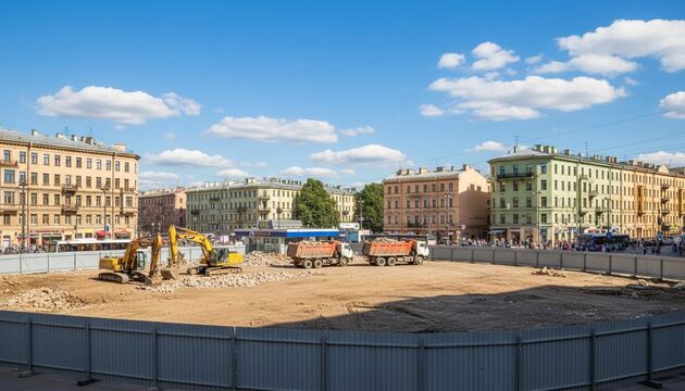 У «Приморской» дочистили руины ТЦ «МаксиСопот» — снос тянулся почти год