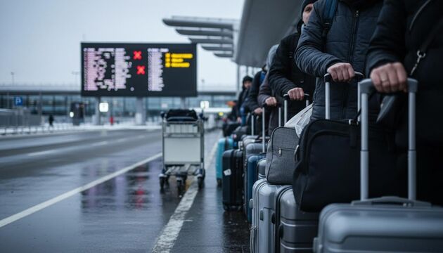 Из Пулково не вылетят вовремя 18 рейсов — шесть отменили