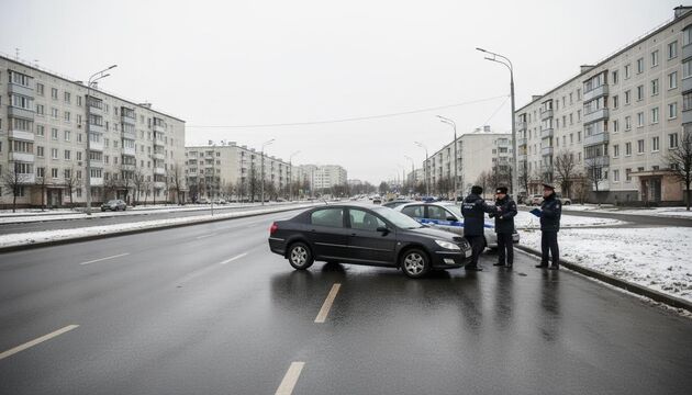 Водителю «Пежо» дали два года условно за наезд на пристава на Шуваловском проспекте