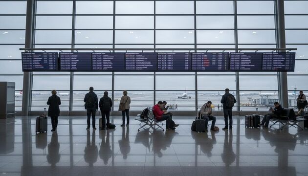 В Пулково задержали 21 рейс и отменили два — расписание сбилось на утро четверга