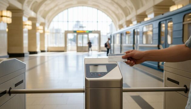 Каждая поездка в метро Петербурга обходится в 111 рублей, а пассажир платит вдвое меньше